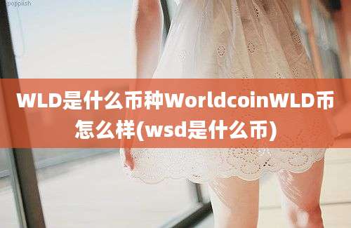 WLD是什么币种WorldcoinWLD币怎么样(wsd是什么币)