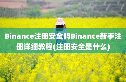 Binance注册安全吗Binance新手注册详细教程(注册安全是什么)