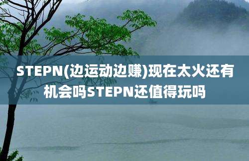 STEPN(边运动边赚)现在太火还有机会吗STEPN还值得玩吗