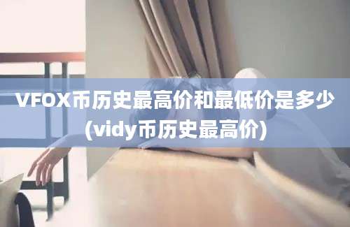 VFOX币历史最高价和最低价是多少(vidy币历史最高价)