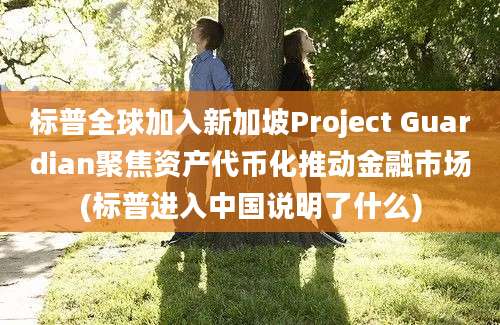 标普全球加入新加坡Project Guardian聚焦资产代币化推动金融市场(标普进入中国说明了什么)