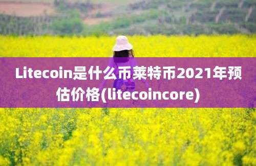 Litecoin是什么币莱特币2021年预估价格(litecoincore)