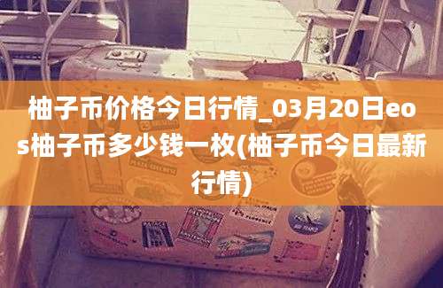 柚子币价格今日行情_03月20日eos柚子币多少钱一枚(柚子币今日最新行情)