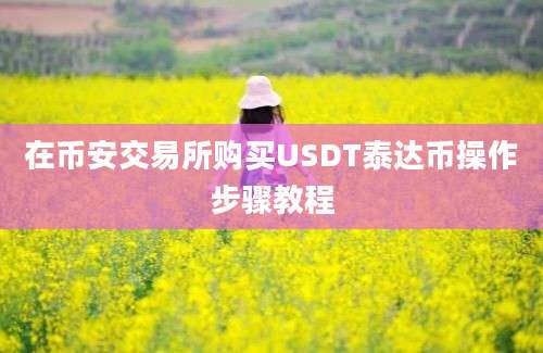 在币安交易所购买USDT泰达币操作步骤教程