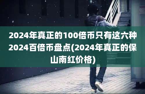 2024年真正的100倍币只有这六种2024百倍币盘点(2024年真正的保山南红价格)