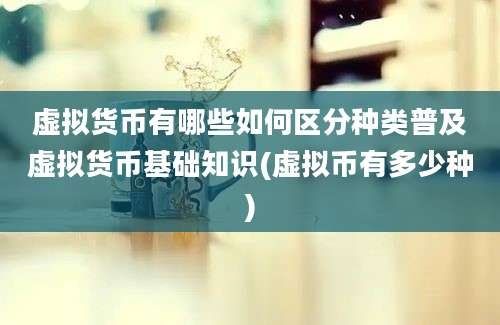 虚拟货币有哪些如何区分种类普及虚拟货币基础知识(虚拟币有多少种)