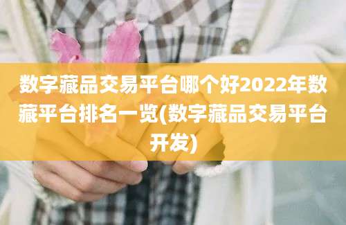 数字藏品交易平台哪个好2022年数藏平台排名一览(数字藏品交易平台开发)