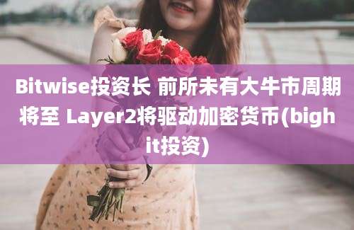 Bitwise投资长 前所未有大牛市周期将至 Layer2将驱动加密货币(bighit投资)