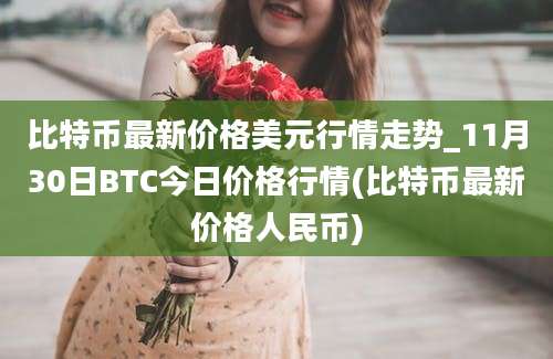 比特币最新价格美元行情走势_11月30日BTC今日价格行情(比特币最新价格人民币)