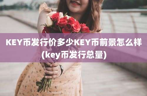 KEY币发行价多少KEY币前景怎么样(key币发行总量)