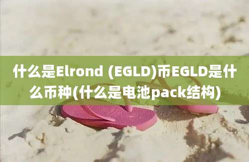 什么是Elrond (EGLD)币EGLD是什么币种(什么是电池pack结构)