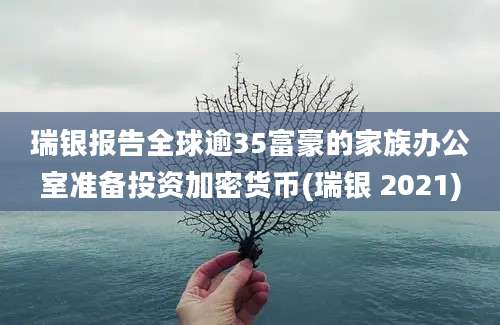 瑞银报告全球逾35富豪的家族办公室准备投资加密货币(瑞银 2021)