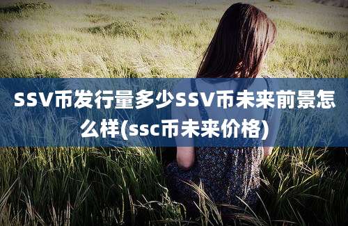 SSV币发行量多少SSV币未来前景怎么样(ssc币未来价格)