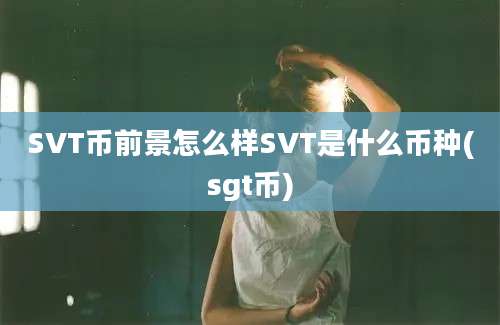 SVT币前景怎么样SVT是什么币种(sgt币)