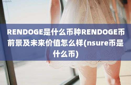 RENDOGE是什么币种RENDOGE币前景及未来价值怎么样(nsure币是什么币)