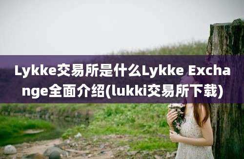 Lykke交易所是什么Lykke Exchange全面介绍(lukki交易所下载)