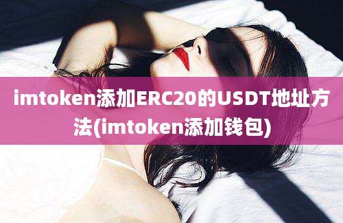 imtoken添加ERC20的USDT地址方法(imtoken添加钱包)