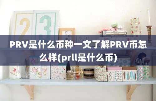 PRV是什么币种一文了解PRV币怎么样(prll是什么币)