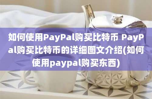 如何使用PayPal购买比特币 PayPal购买比特币的详细图文介绍(如何使用paypal购买东西)