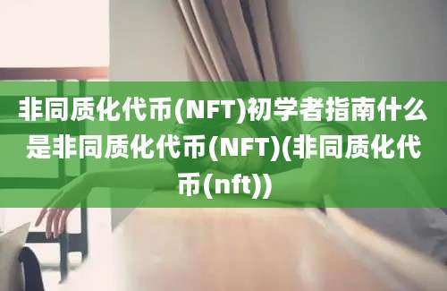 非同质化代币(NFT)初学者指南什么是非同质化代币(NFT)(非同质化代币(nft))