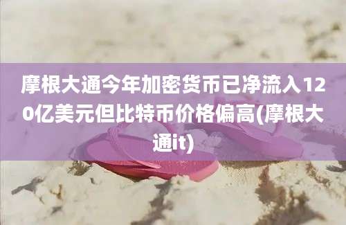 摩根大通今年加密货币已净流入120亿美元但比特币价格偏高(摩根大通it)