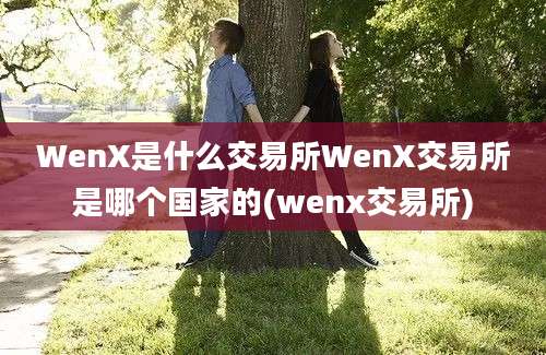 WenX是什么交易所WenX交易所是哪个国家的(wenx交易所)