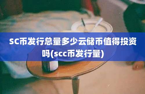 SC币发行总量多少云储币值得投资吗(scc币发行量)