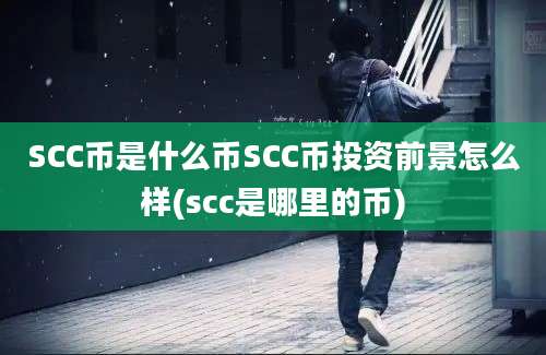 SCC币是什么币SCC币投资前景怎么样(scc是哪里的币)