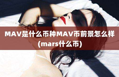 MAV是什么币种MAV币前景怎么样(mars什么币)