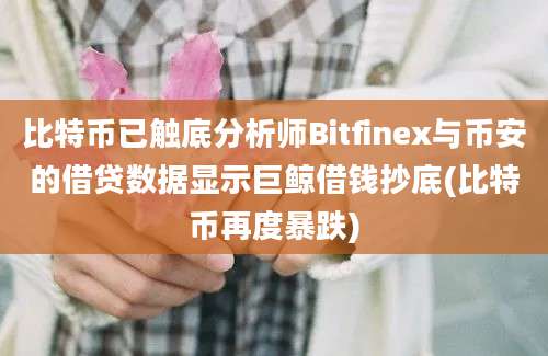 比特币已触底分析师Bitfinex与币安的借贷数据显示巨鲸借钱抄底(比特币再度暴跌)