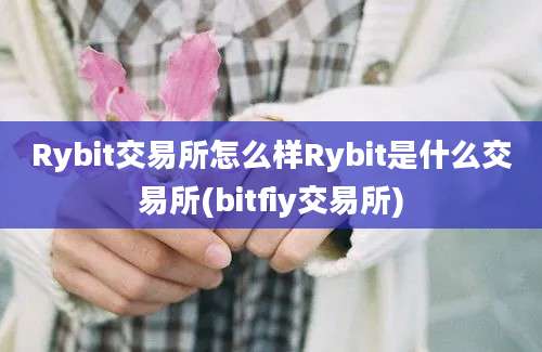 Rybit交易所怎么样Rybit是什么交易所(bitfiy交易所)