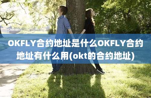 OKFLY合约地址是什么OKFLY合约地址有什么用(okt的合约地址)