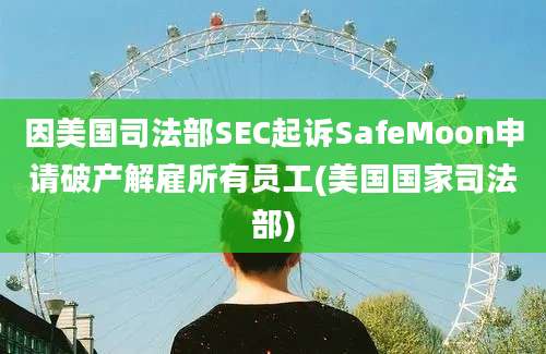 因美国司法部SEC起诉SafeMoon申请破产解雇所有员工(美国国家司法部)