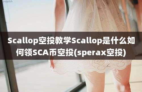 Scallop空投教学Scallop是什么如何领SCA币空投(sperax空投)