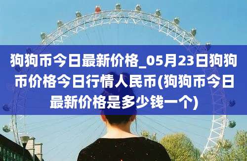 狗狗币今日最新价格_05月23日狗狗币价格今日行情人民币(狗狗币今日最新价格是多少钱一个)