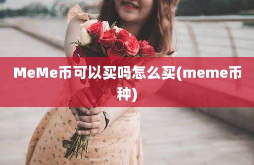 MeMe币可以买吗怎么买(meme币种)