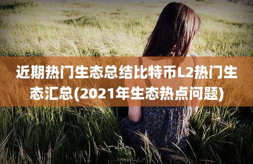 近期热门生态总结比特币L2热门生态汇总(2021年生态热点问题)