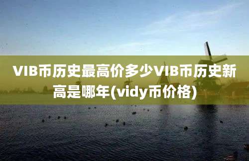 VIB币历史最高价多少VIB币历史新高是哪年(vidy币价格)