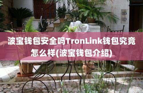 波宝钱包安全吗TronLink钱包究竟怎么样(波宝钱包介绍)