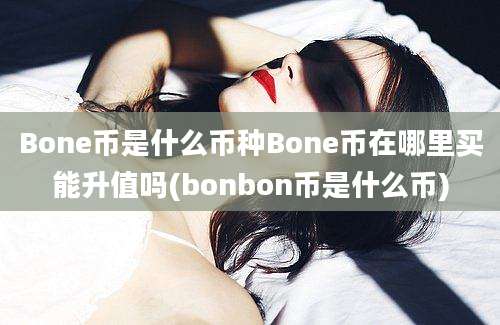 Bone币是什么币种Bone币在哪里买能升值吗(bonbon币是什么币)