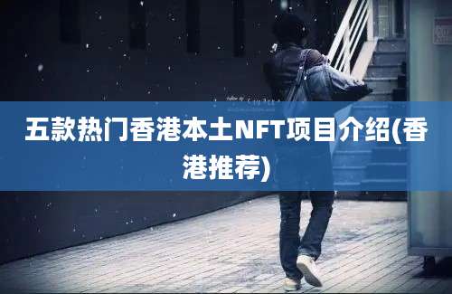 五款热门香港本土NFT项目介绍(香港推荐)