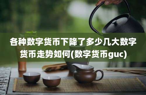 各种数字货币下降了多少几大数字货币走势如何(数字货币guc)