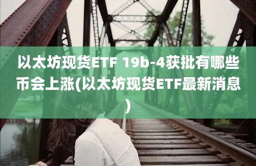 以太坊现货ETF 19b-4获批有哪些币会上涨(以太坊现货ETF最新消息)