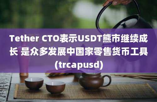 Tether CTO表示USDT熊市继续成长 是众多发展中国家零售货币工具(trcapusd)