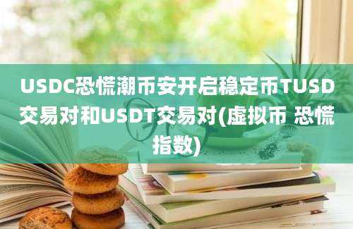 USDC恐慌潮币安开启稳定币TUSD交易对和USDT交易对(虚拟币 恐慌指数)