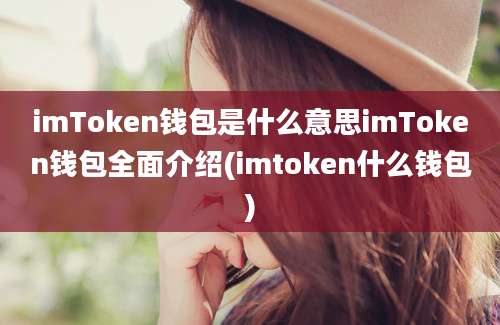 imToken钱包是什么意思imToken钱包全面介绍(imtoken什么钱包)