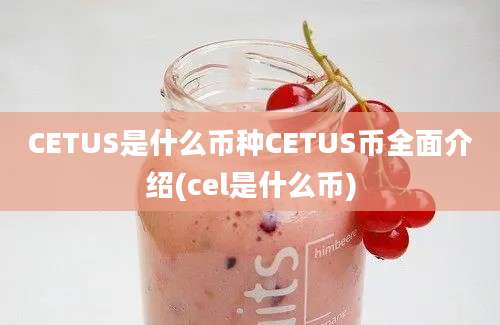 CETUS是什么币种CETUS币全面介绍(cel是什么币)