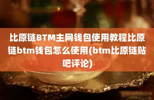 比原链BTM主网钱包使用教程比原链btm钱包怎么使用(btm比原链贴吧评论)