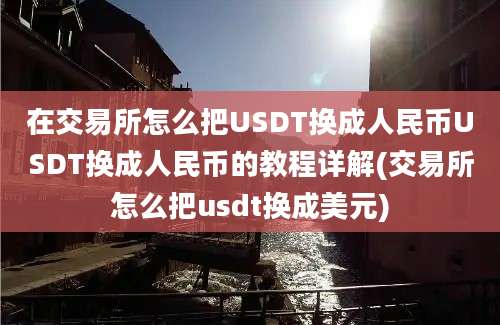 在交易所怎么把USDT换成人民币USDT换成人民币的教程详解(交易所怎么把usdt换成美元)