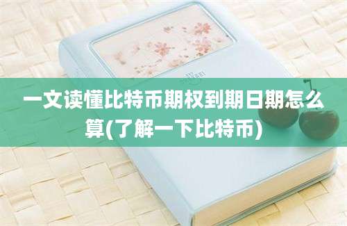 一文读懂比特币期权到期日期怎么算(了解一下比特币)